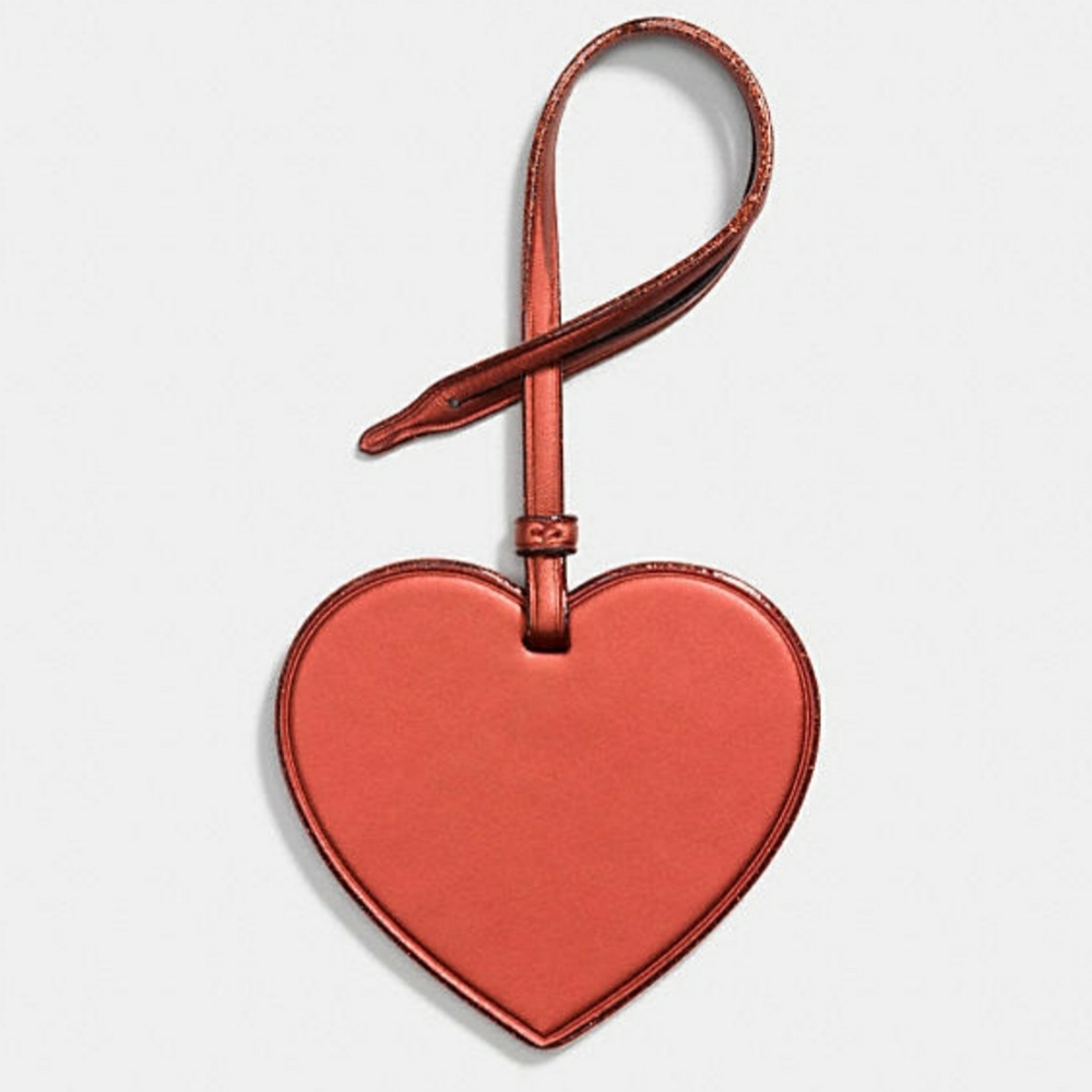 Coach boxed heart Ornament